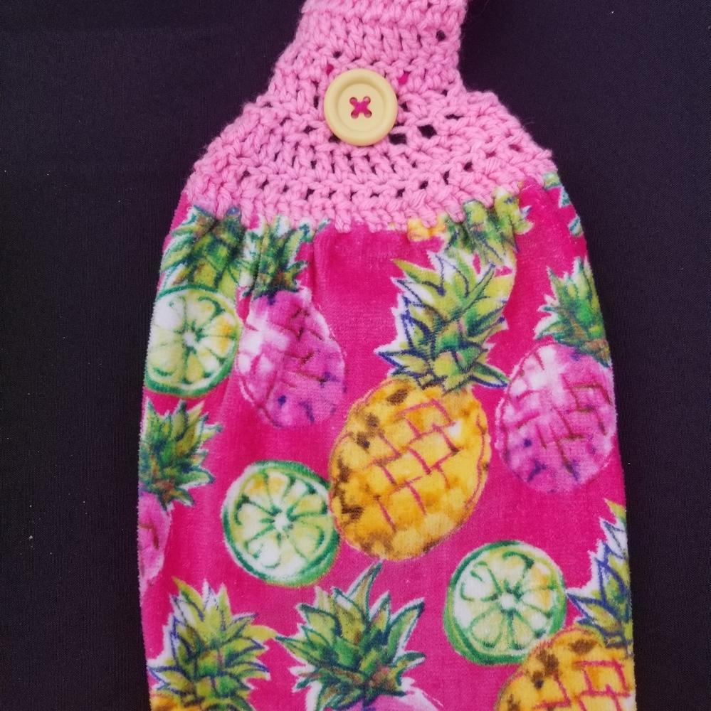 CROCHET KITCHEN TOWEL